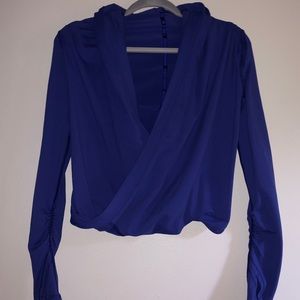 Ivivva hooded wrap sweater